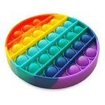 Stoff zertifiziert® Pop It - Fidget Anti Stress Spielzeug Blase Spielzeug  Silikon Regenbogen | Fruugo AT