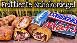 SCHOKORIEGEL FRITTIEREN: Mars, Snickers und Bounty - YouTube