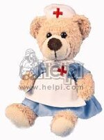 TEDDYBÄR KRANKENSCHWESTER - Teddys & Plüsch - Helpi-Shop - Der Feuerwehrshop