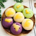 Filipino Puto Cheese (Steamed Rice Cake) Recipe - Deliciously Rushed