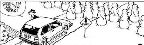 [Snowman] - Calvin&Hobbs-[Snowman] - crossing.JPG